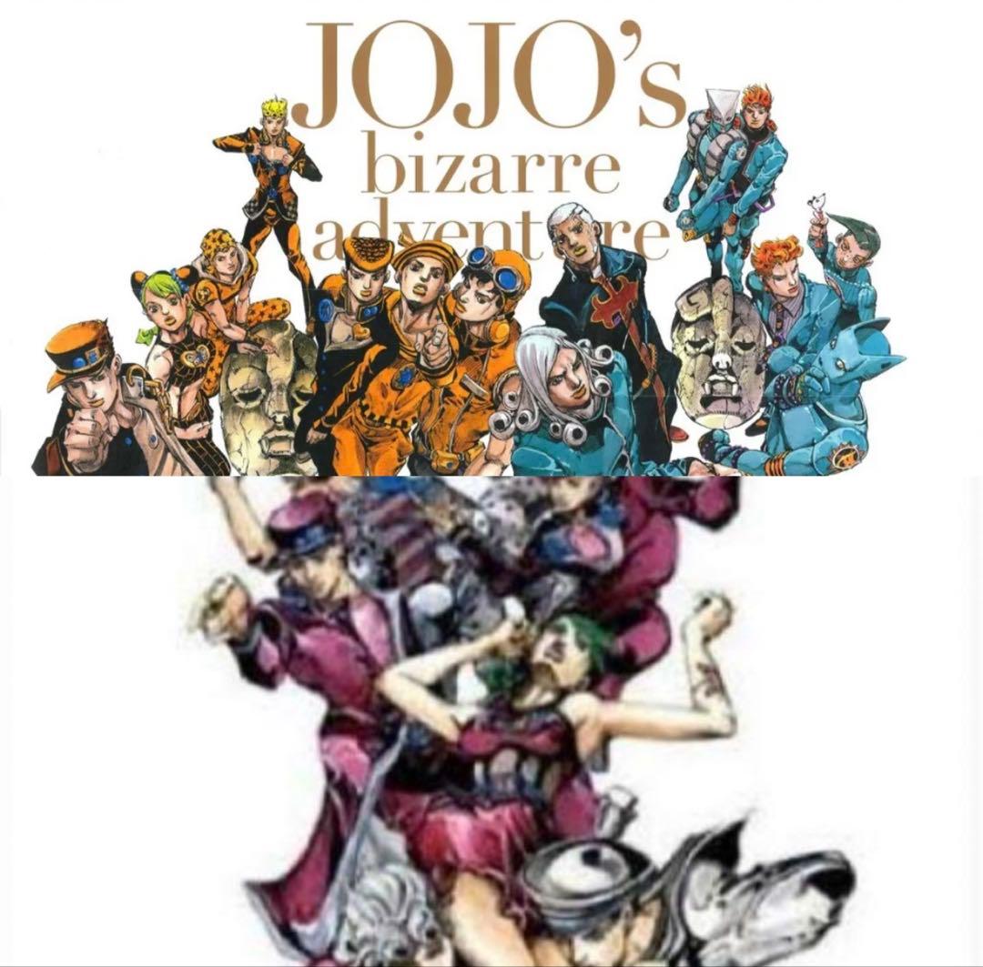 ジョジョ展　　ALLSTAR-A.B B2ポスター