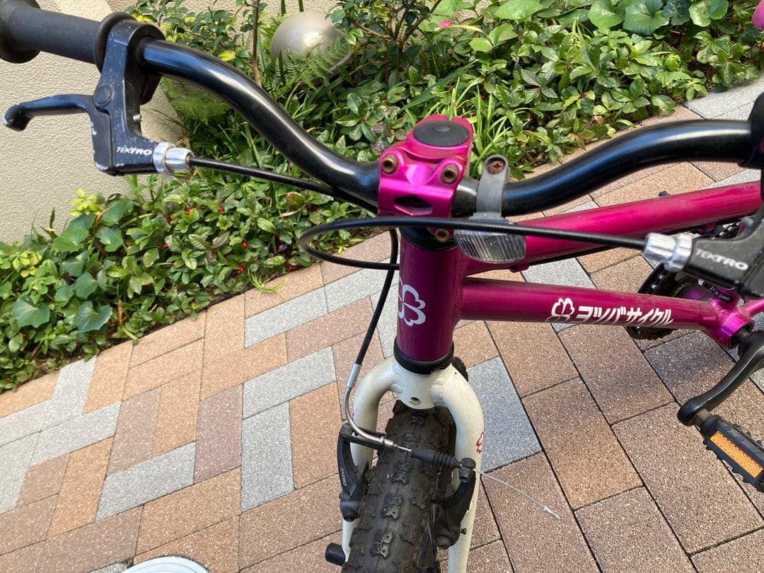 【名古屋市】ヨツバサイクル 18インチ 限定色・パープル