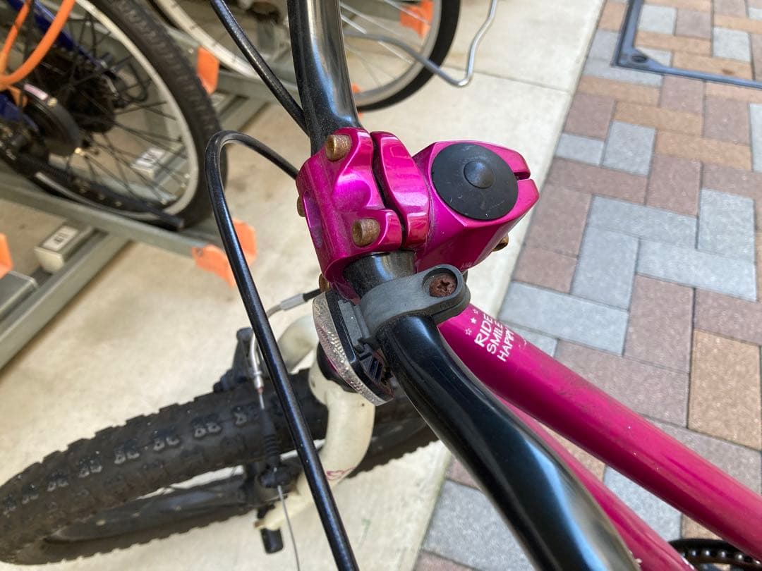 【名古屋市】ヨツバサイクル 18インチ 限定色・パープル