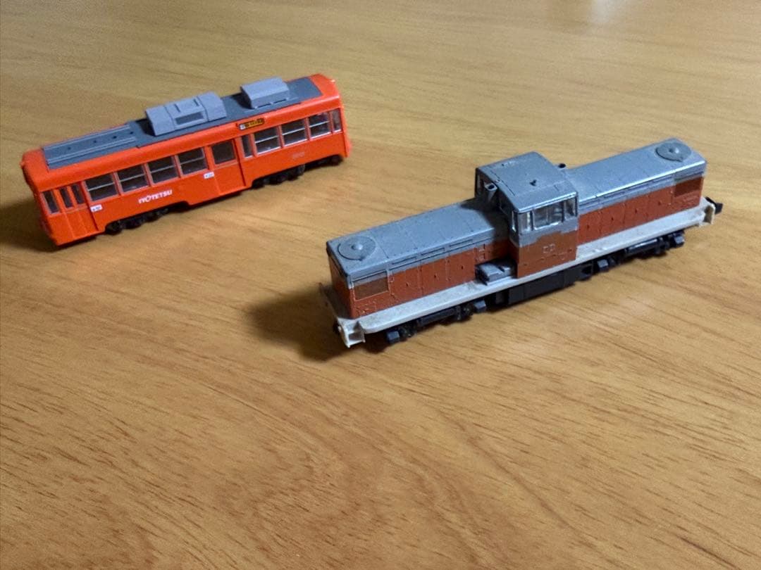 Nゲージ鉄道模型セット 7両