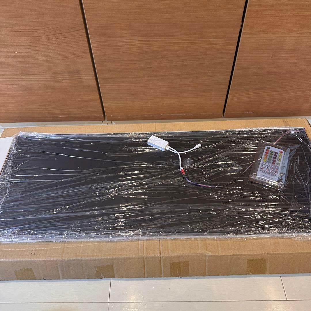 新品未使用　LED RGBバックライトスクリーン　90cm×35cmアクアリウム