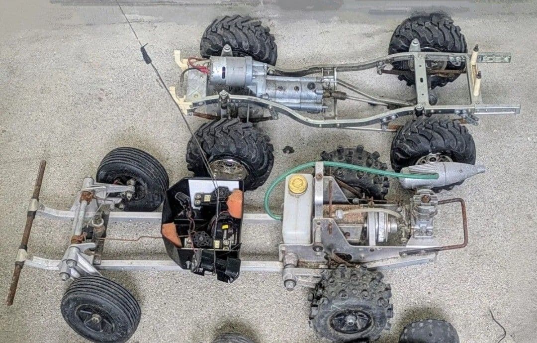 当時物/エンジンカー2台セット/京商 KYOSYO タミヤTAMIYA