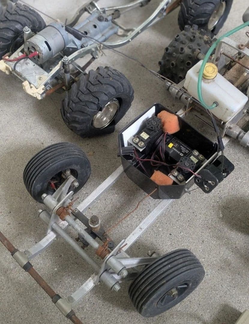 当時物/エンジンカー2台セット/京商 KYOSYO タミヤTAMIYA