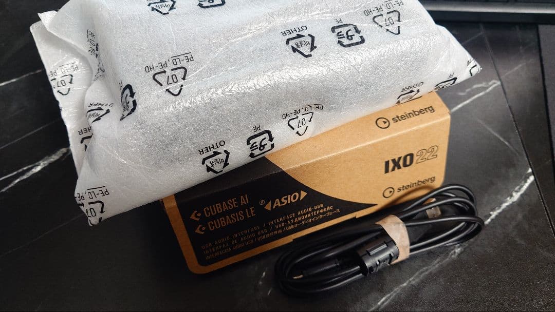 STEINBERG/IXO22 B ブラック USB IO(早い者勝ち)