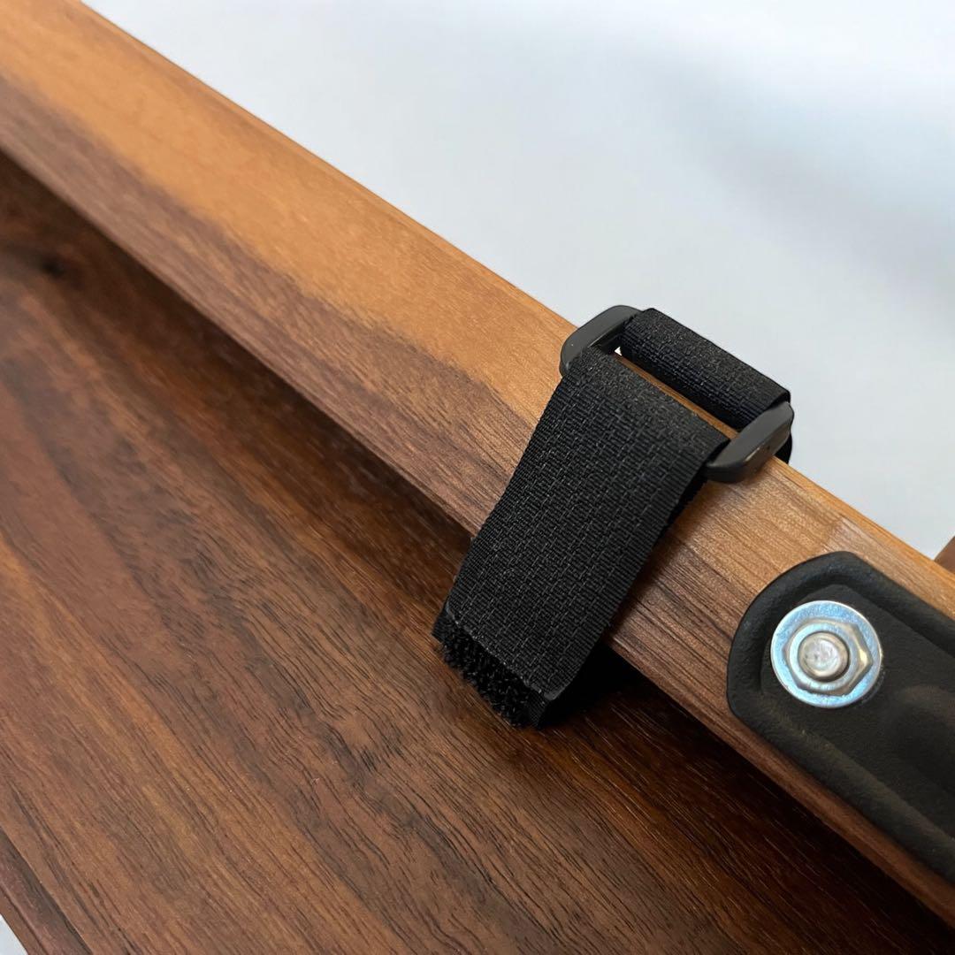 【outlet】ブラックウォールナット2ユニットテーブル