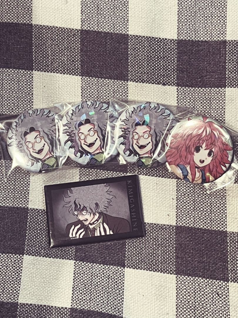 キミガシネ　ミシマ　缶バッチ