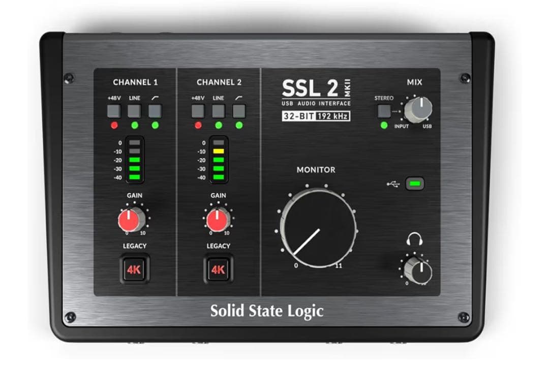 SSL2 MkⅡ オーディオインターフェース