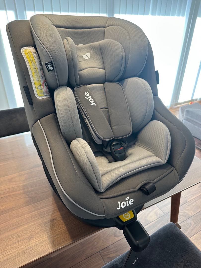 joie　チャイルドシート アーク360度回転式 ISOFIX グレー 新生児