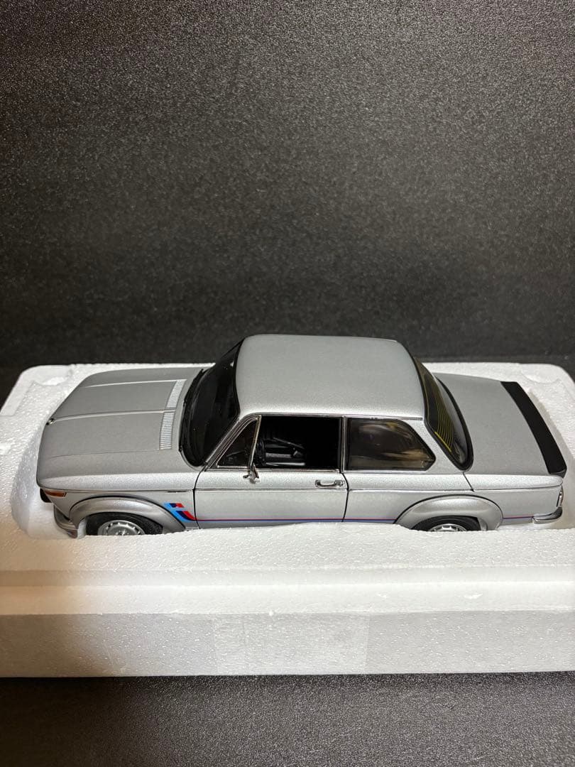AUTO art 1/18 BMW 2002 TURBO シルバー マルニターボ
