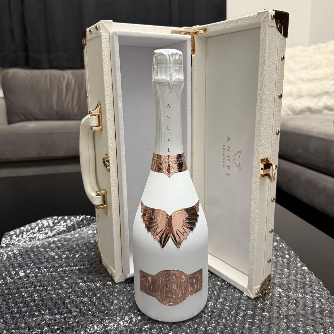 【未開栓】ANGEL エンジェル シャンパン ホワイト ブラック 箱ケース付き
