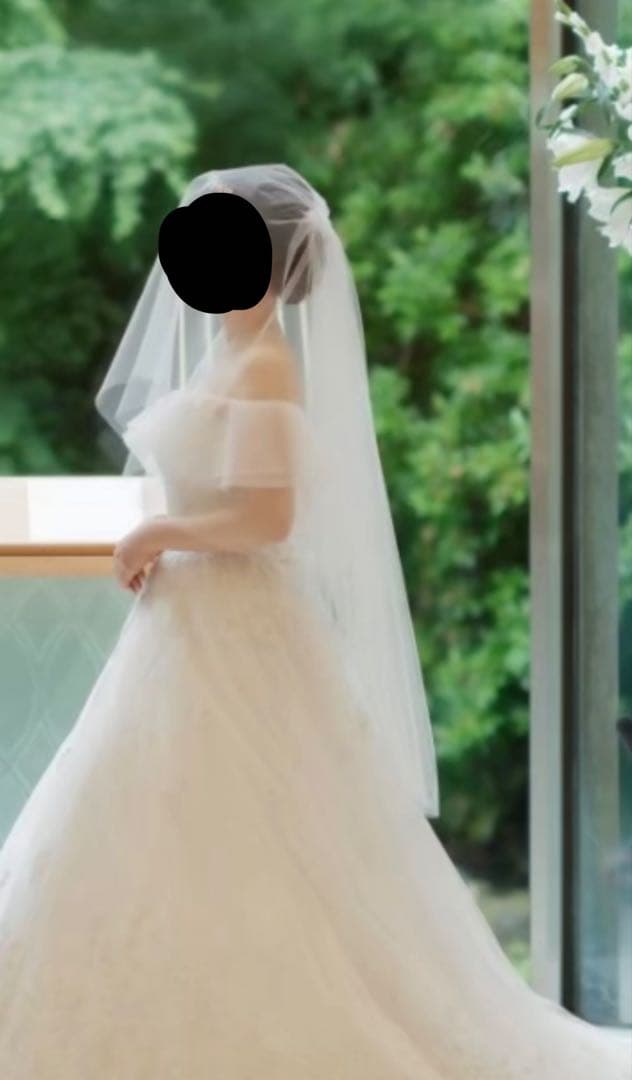 ゆーや　タカミブライダル　ウェディングベール　ラメ