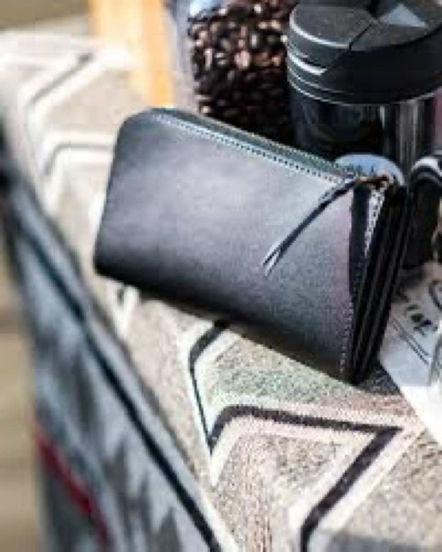 RUBATO & CO (栃木レザー受注生産)長財布(クロ)