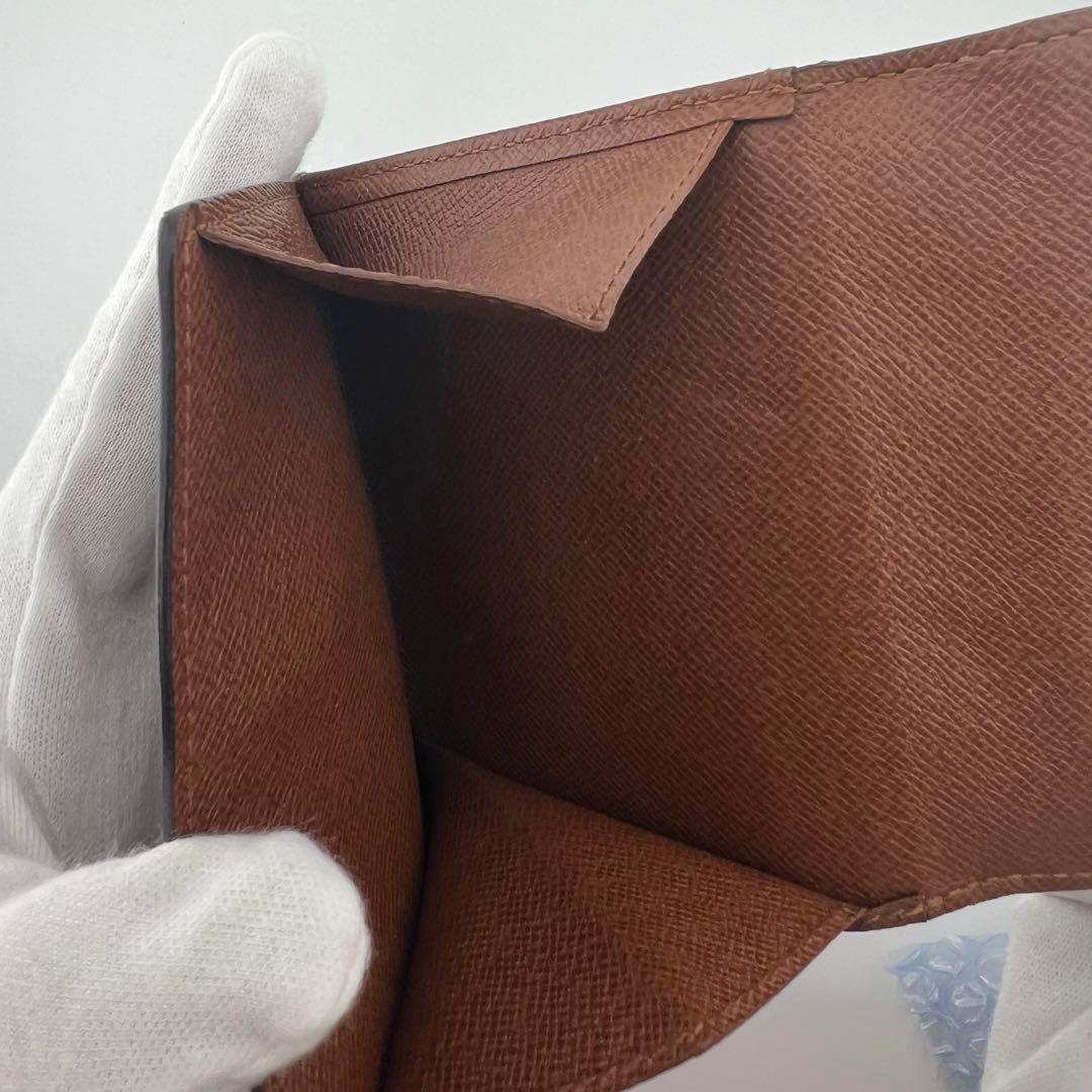 【美品】LOUIS VUITTON 三つ折りM61652 Ｗホック　ジャンク