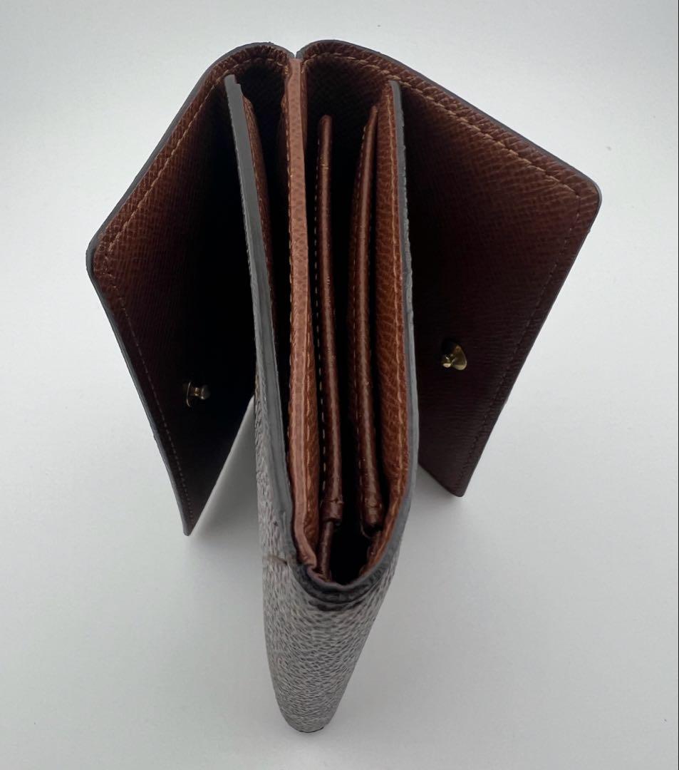 【美品】LOUIS VUITTON 三つ折りM61652 Ｗホック　ジャンク