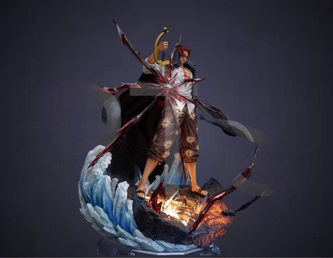 【新品】ワンピース 赤髪 シャンクス 覇気 フィギュア