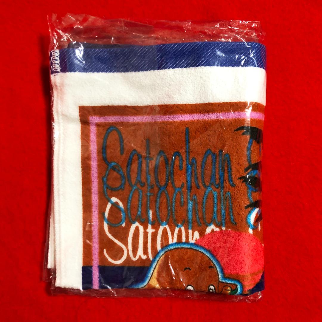 ご希望の際2700円に変更：イルカとサトちゃん＆サトコちゃんウォッシュタオル2枚