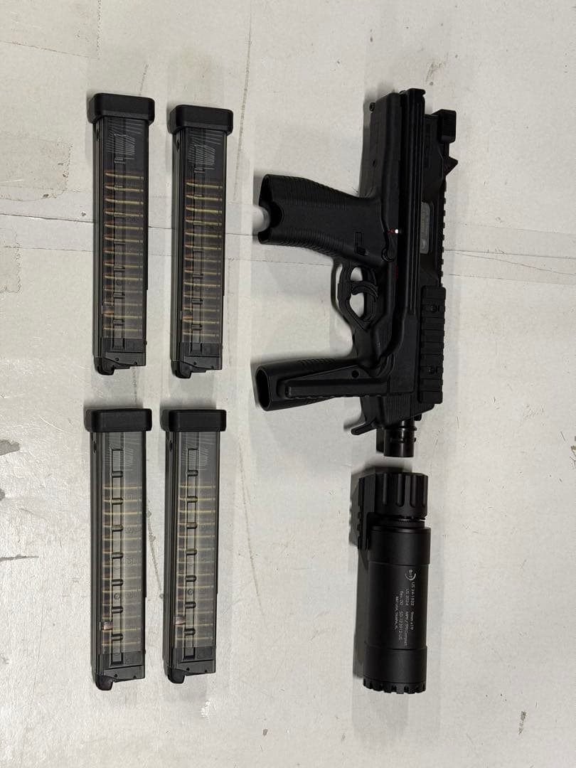 MARUYAMA MP9 GBB マガジン4本付　刻印有