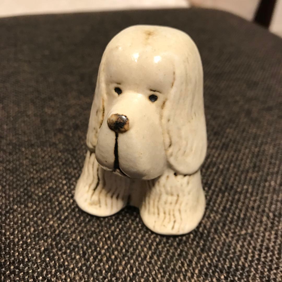 【希少】リサ・ラーソン スパニエル 陶器 置物