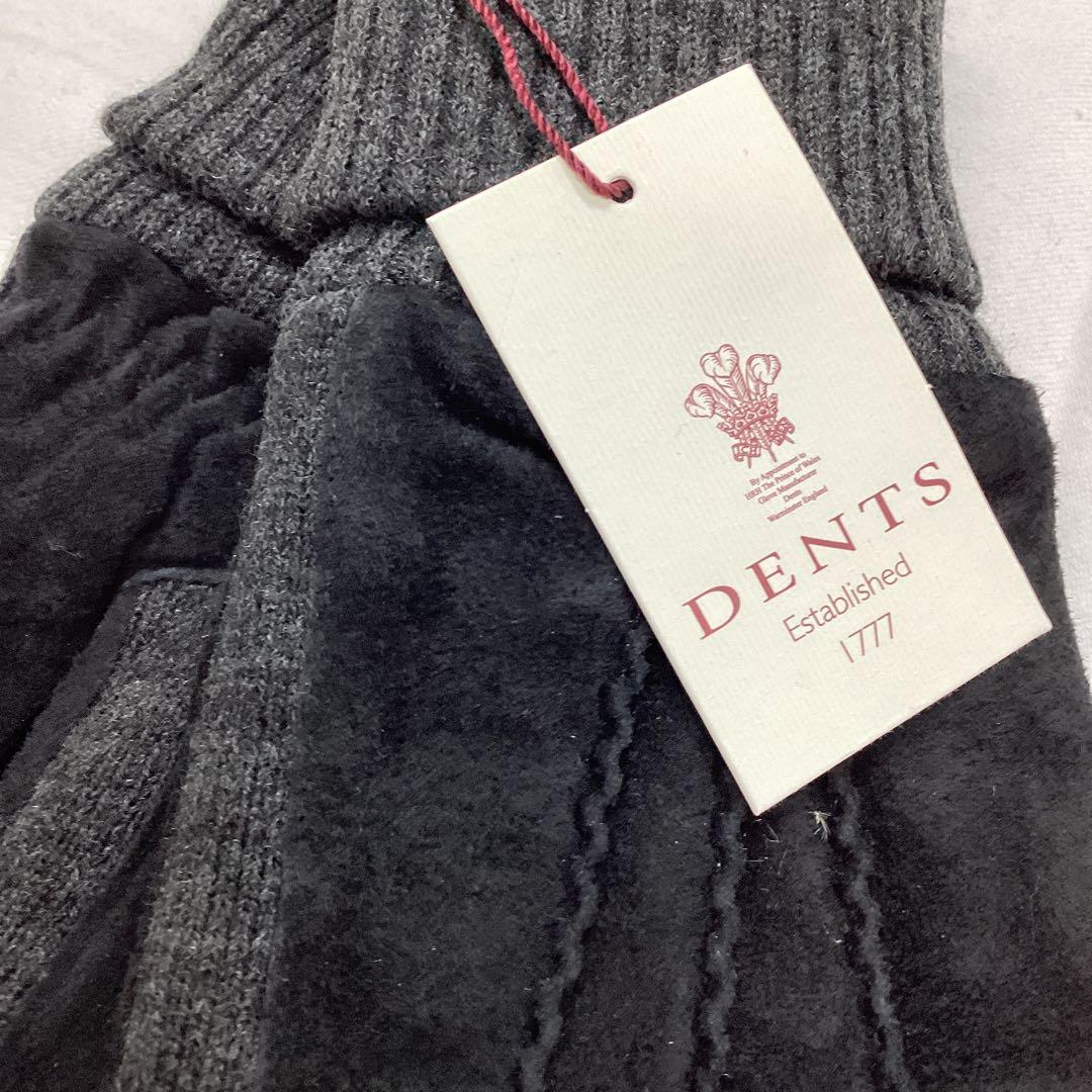 未使用　DENTS メンズ　　手袋　ムートン