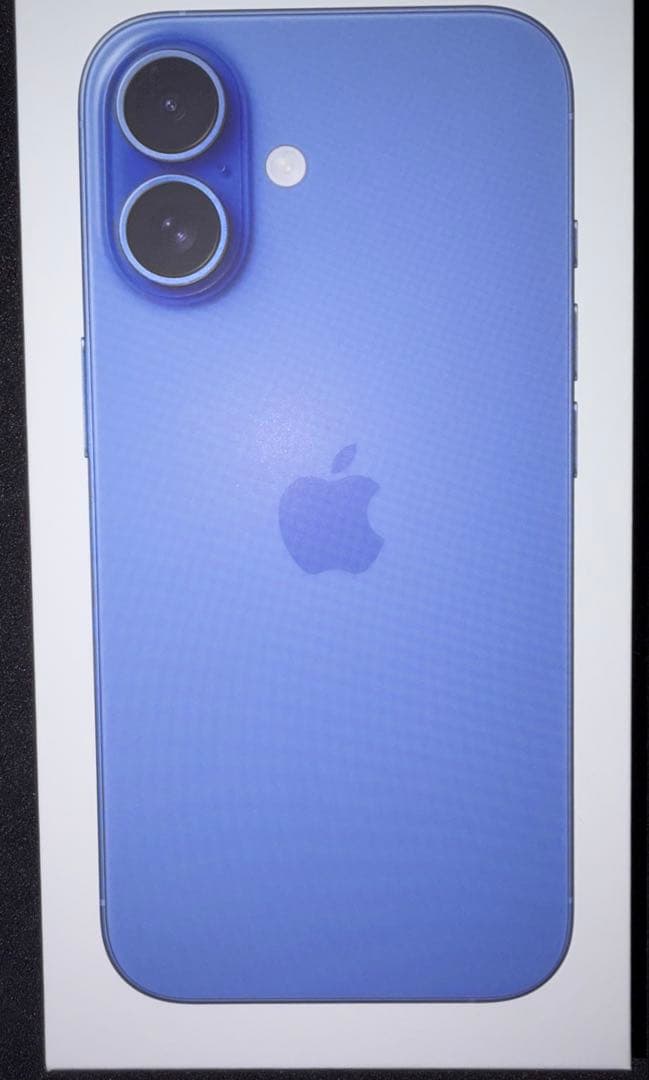 バッテリー98%⚜️超美品⚜️iPhone16ウルトラマリン128GB SIMフリー