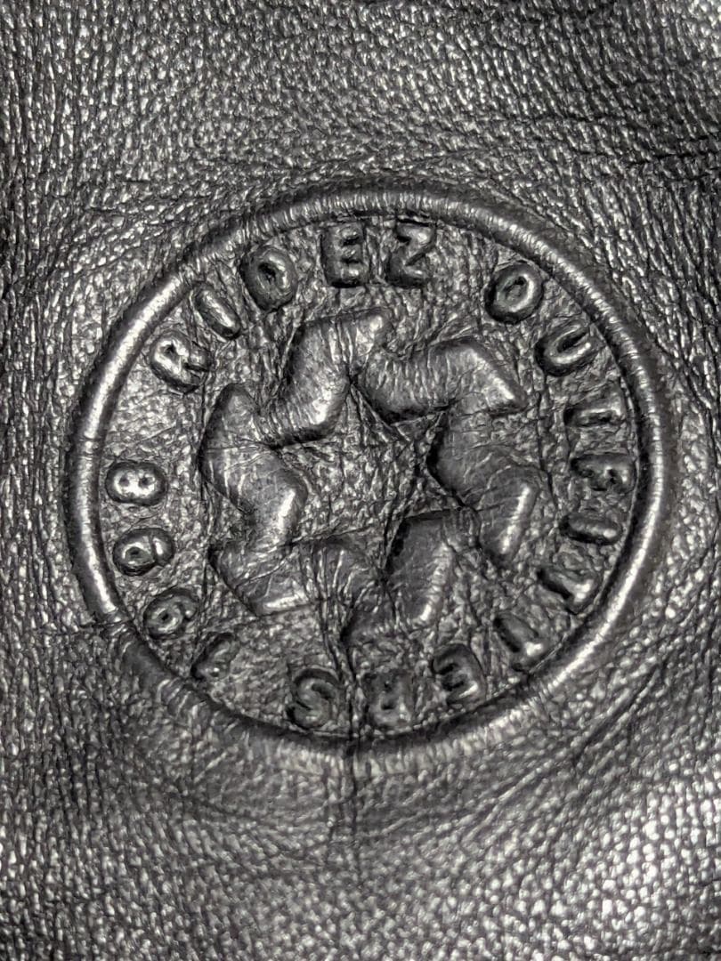 ✨美品✨RIDEZ✨ ブラック レザー シングルライダース　M