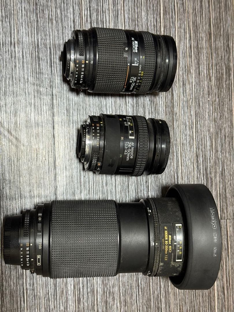 D*社様 Nikon F-801 ＋ レンズセット