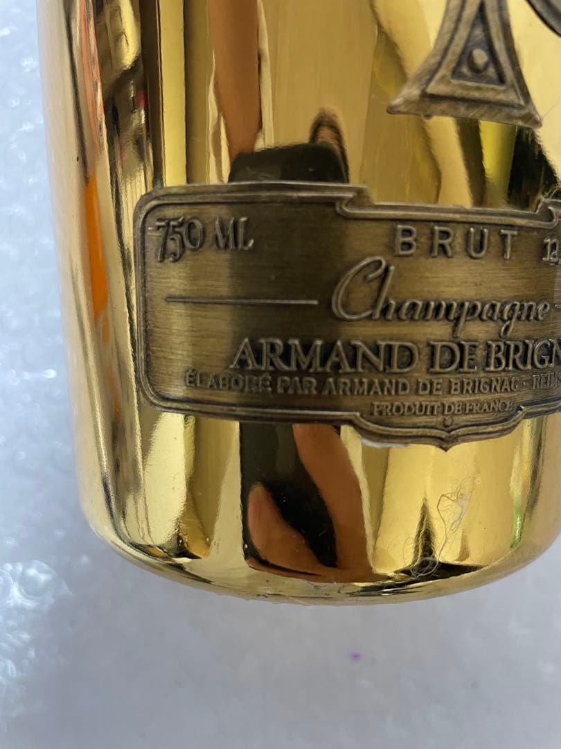 未開栓 シャンパン アルマンド ブリニャック ゴールド 750ml 12.5度