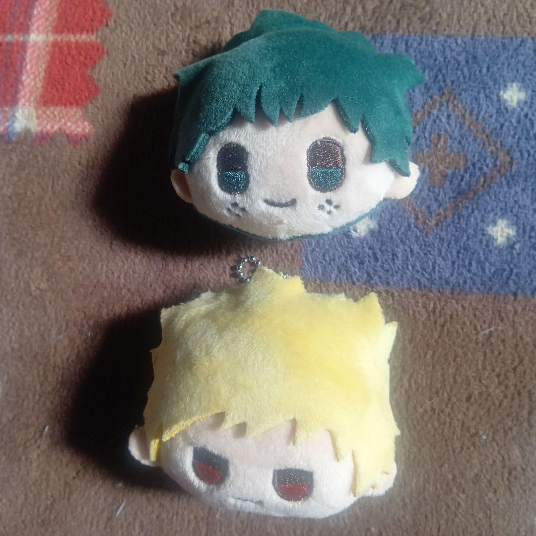 僕のヒーローアカデミア　緑谷　爆豪　エコバッグ付ぬいぐるみ　2点セット おまけ付