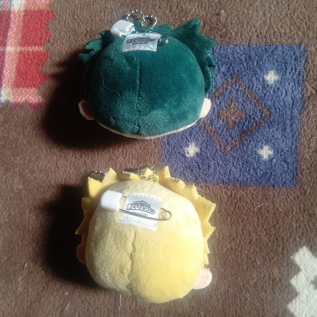 僕のヒーローアカデミア　緑谷　爆豪　エコバッグ付ぬいぐるみ　2点セット おまけ付