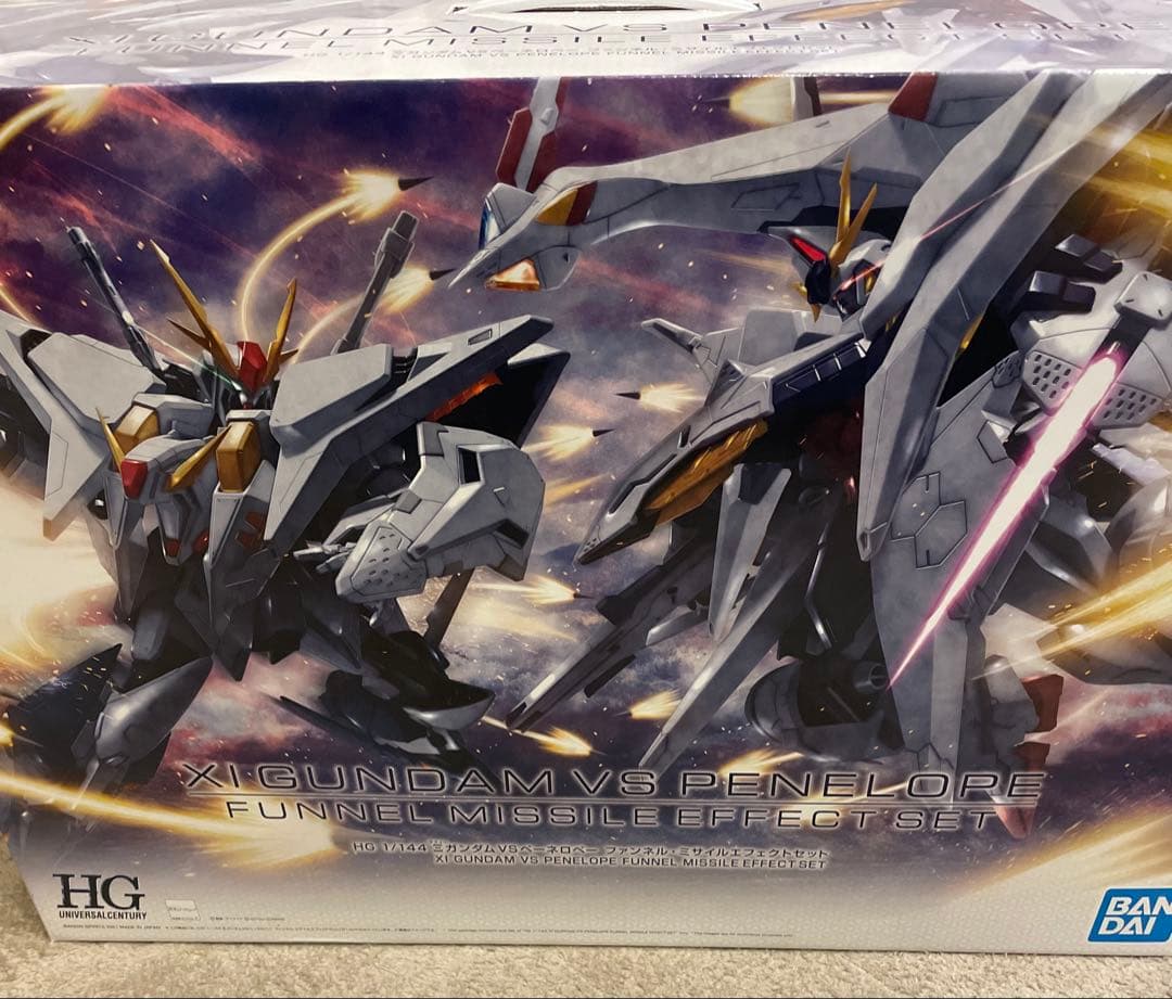 HG クスィーガンダムVSペーネロペー ファンネル・ミサイルエフェクトセット