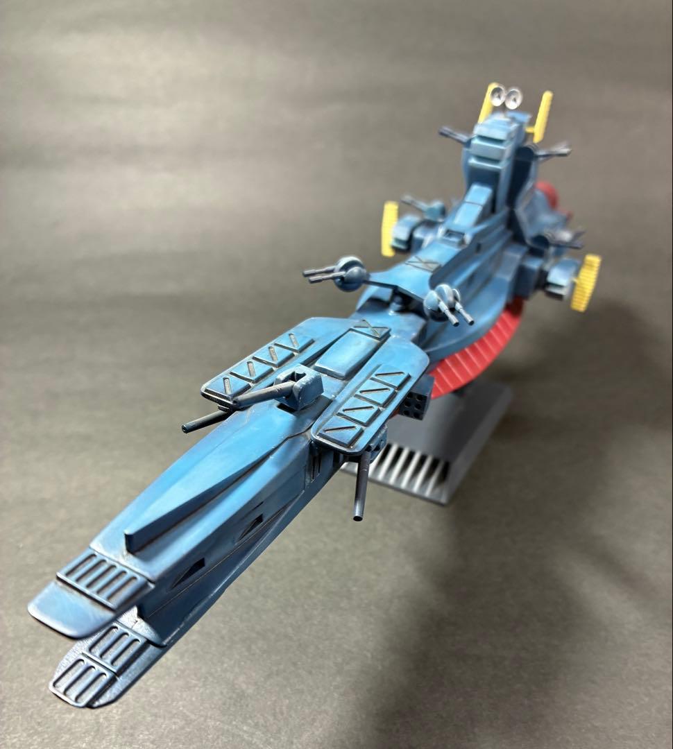 ガンプラ旧キット　サラミス改　塗装済み完成品