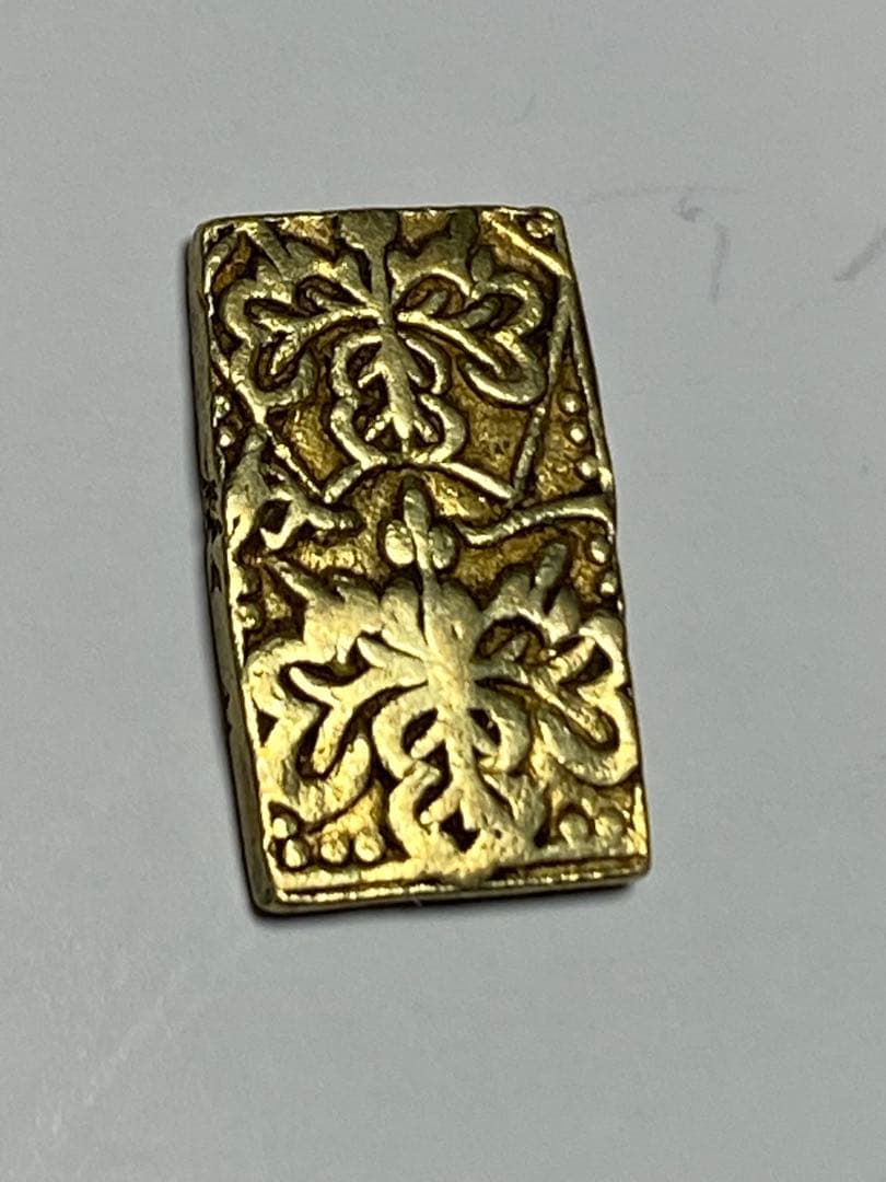 古銭、元文一分金、貨幣、金貨、綺麗TAKEです。