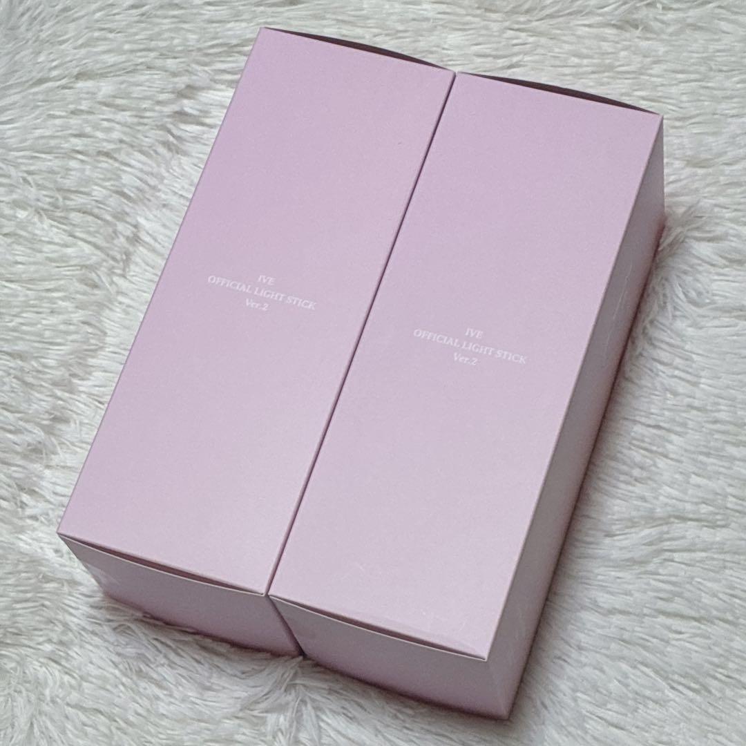 ２個セット　トレカ6枚付き IVE ペンライト ver.2 アイブ　新品未開封
