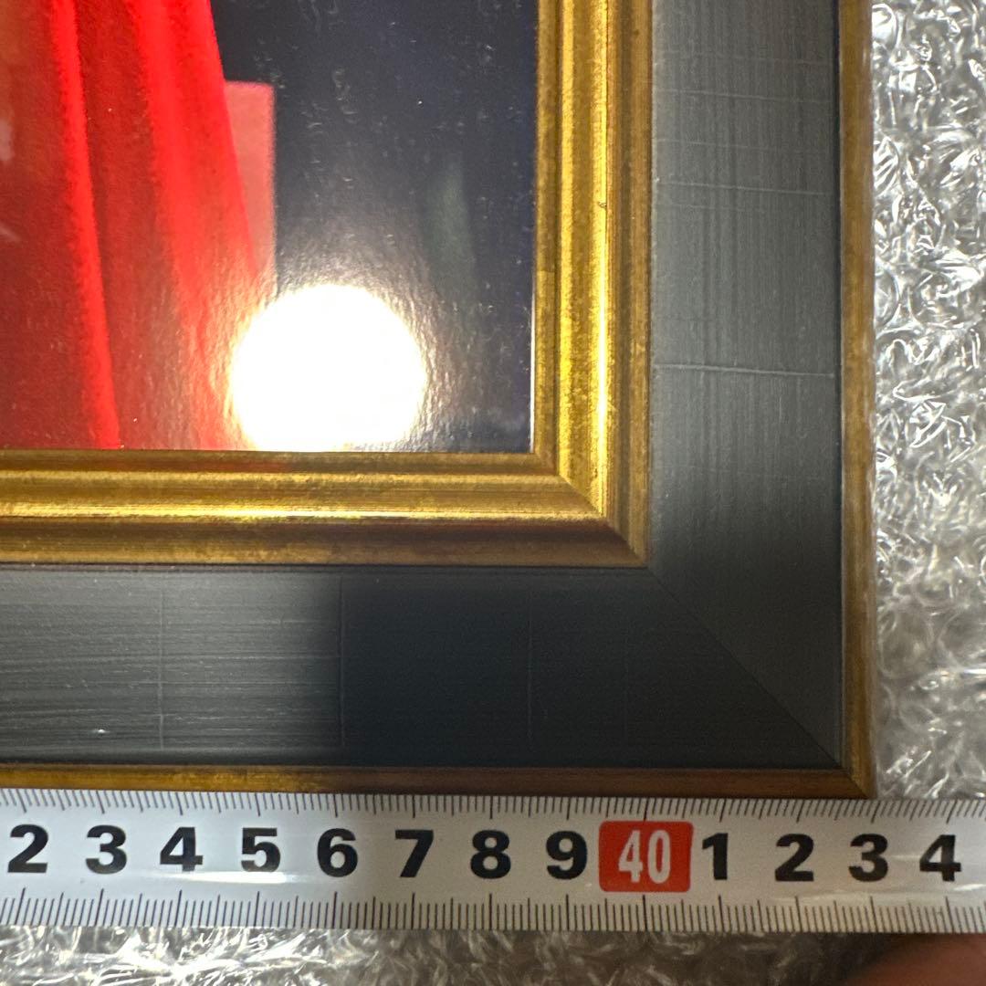 新品未使用　中森明菜　大型写真　額装　公式グッズ　写真展　おまけ付