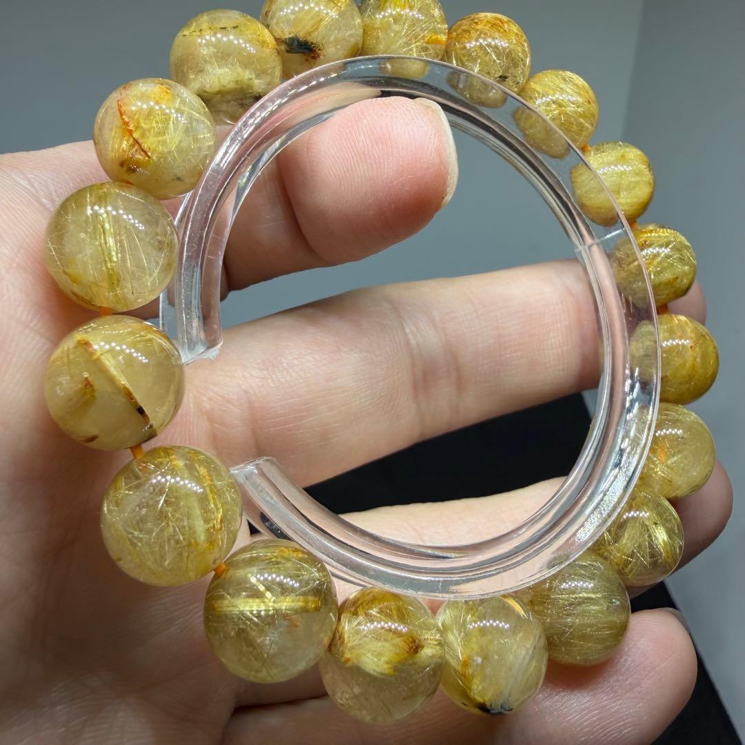 ●ゴールドタイチンルチルクォーツ070●