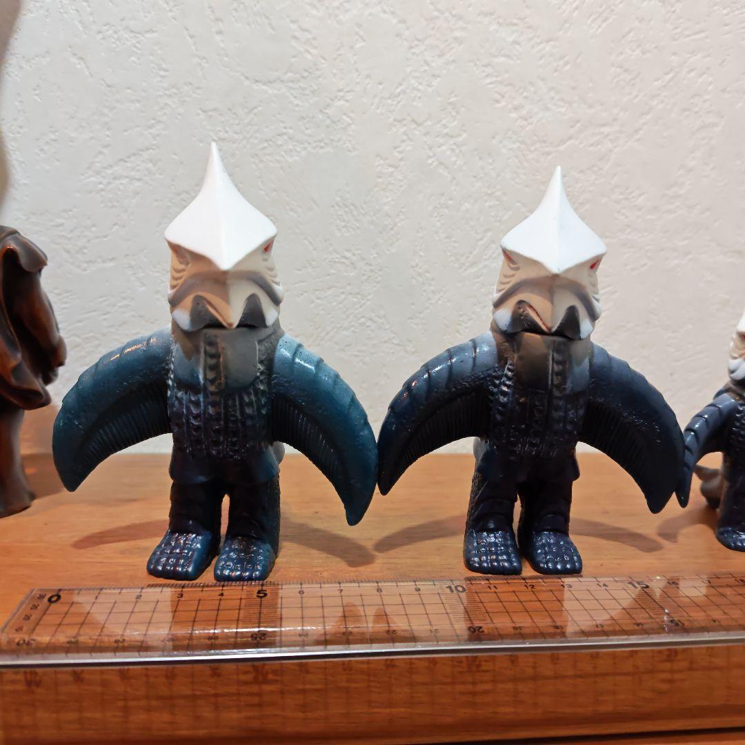 【ジグラDXミドル・ミニ４体セット】怪獣愛蔵組 ☆ガメラ☆ 希少怪獣ソフビ©大映