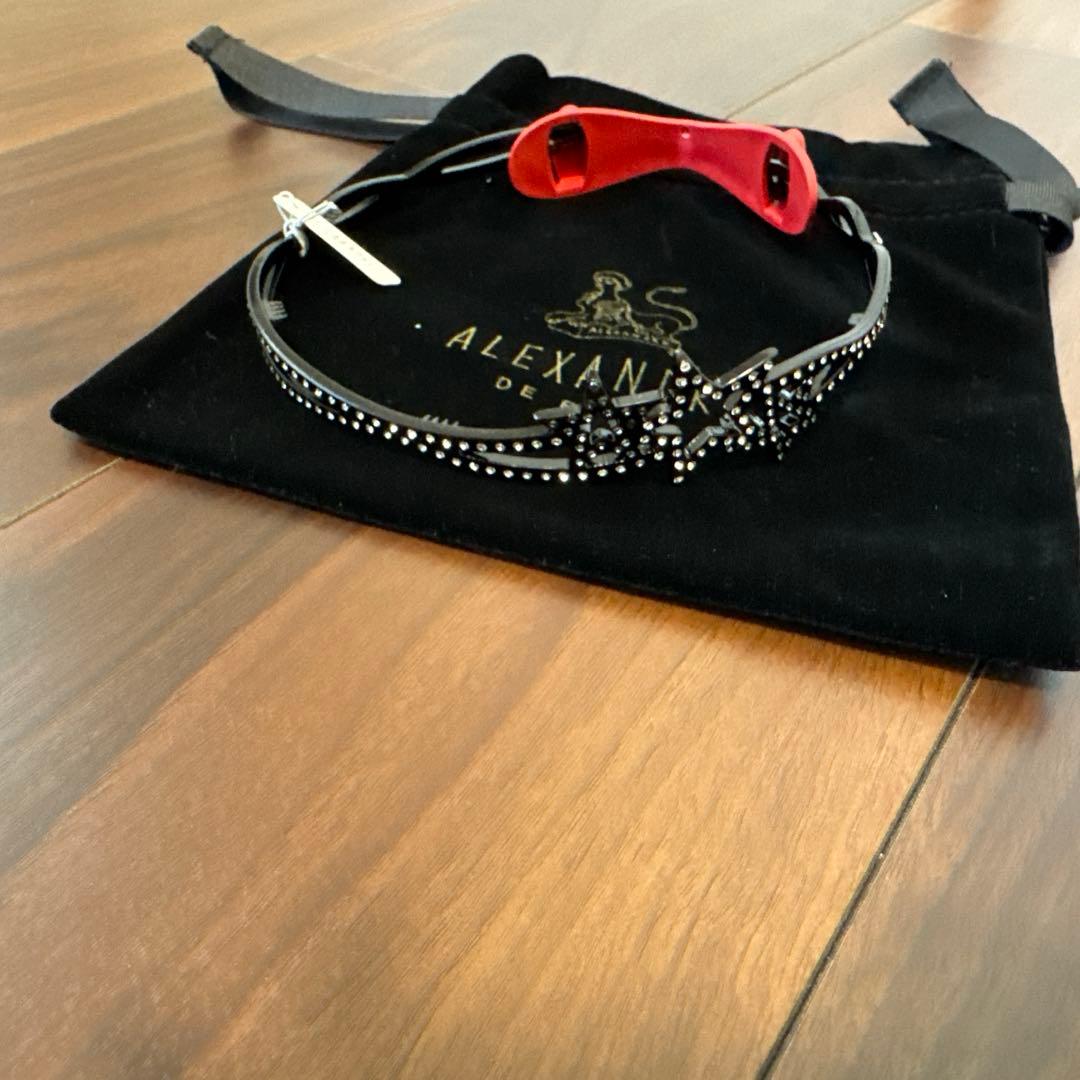 【新品タグ付き】 ALEXANDRE de Paris カチューシャ