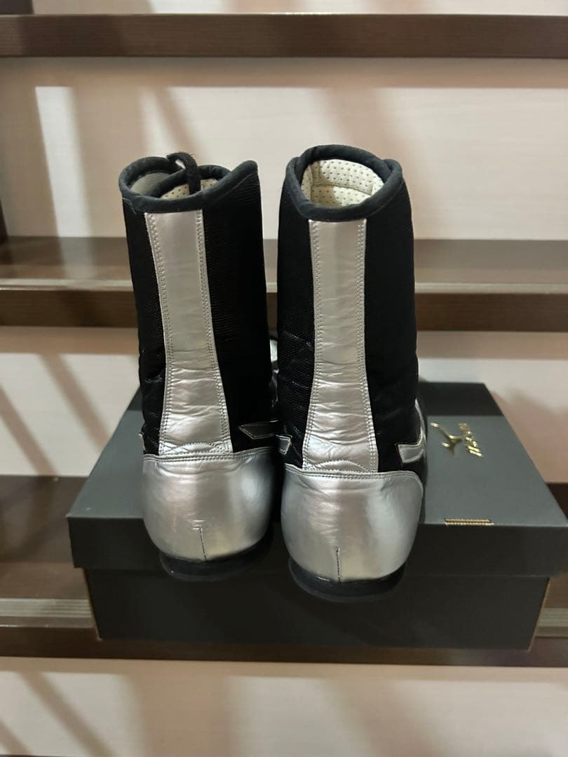 Mizuno ボクシングシューズ ブラック/シルバー