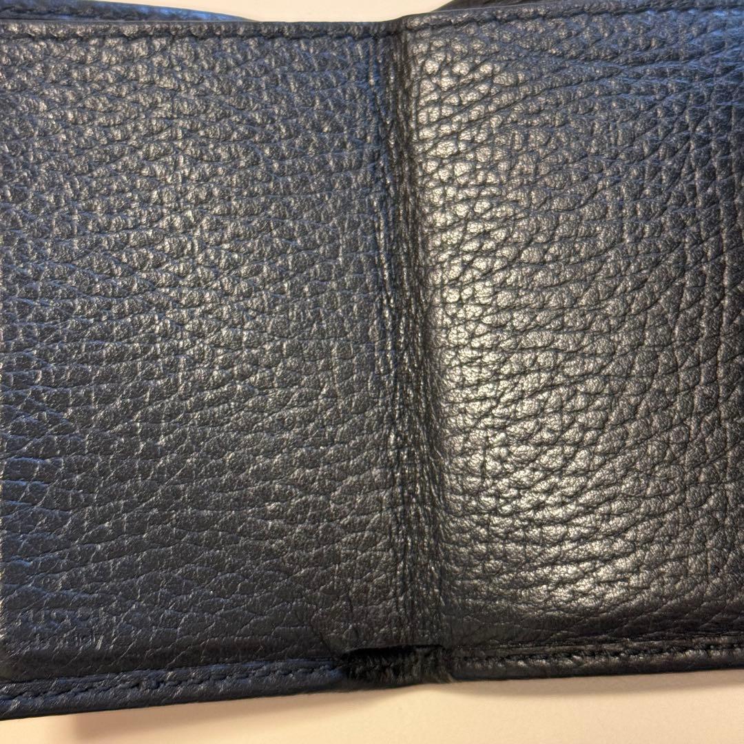 GUCCI グッチ GGマーモント コンパクト 三つ折り財布 ミニ財布 黒