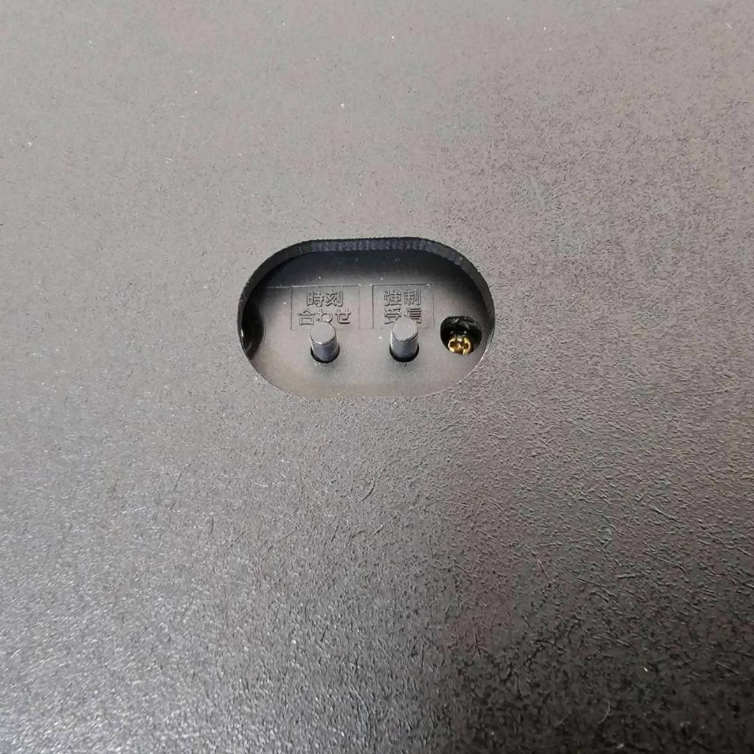 【大型55cm】CITIZEN 電波掛け時計 8MY465-0 ステンレス調②