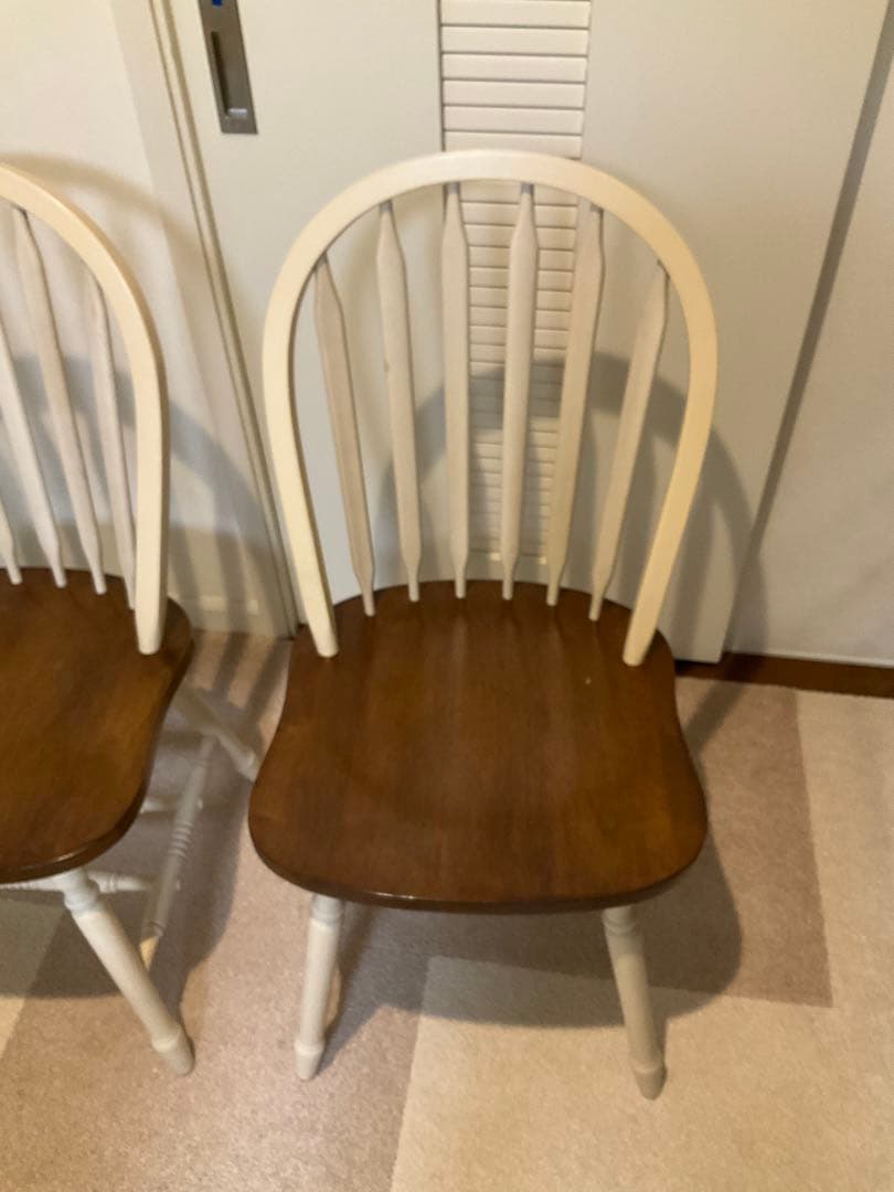 出品① マキアート　ダイニング　テーブルx1 & チェアx2 セット