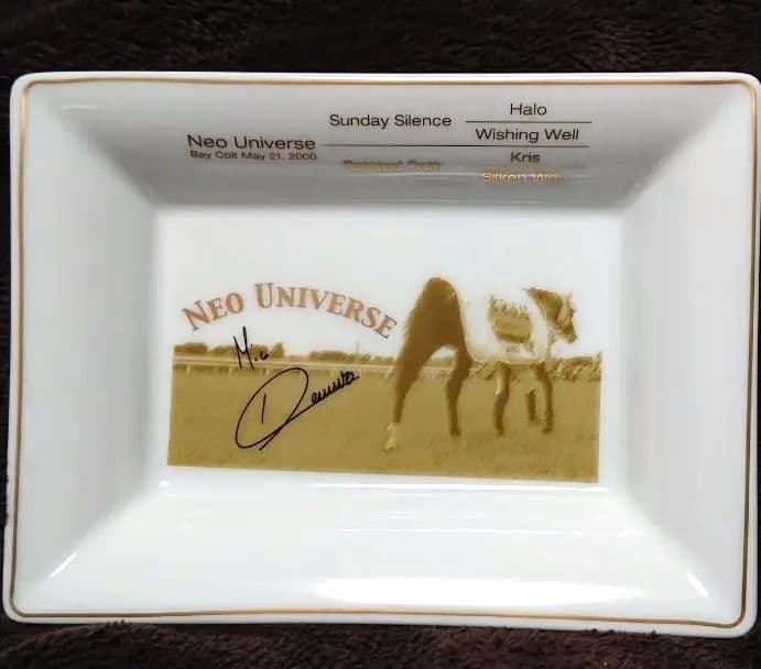 日本ダービー 馬主限定記念品 ネオユニヴァース