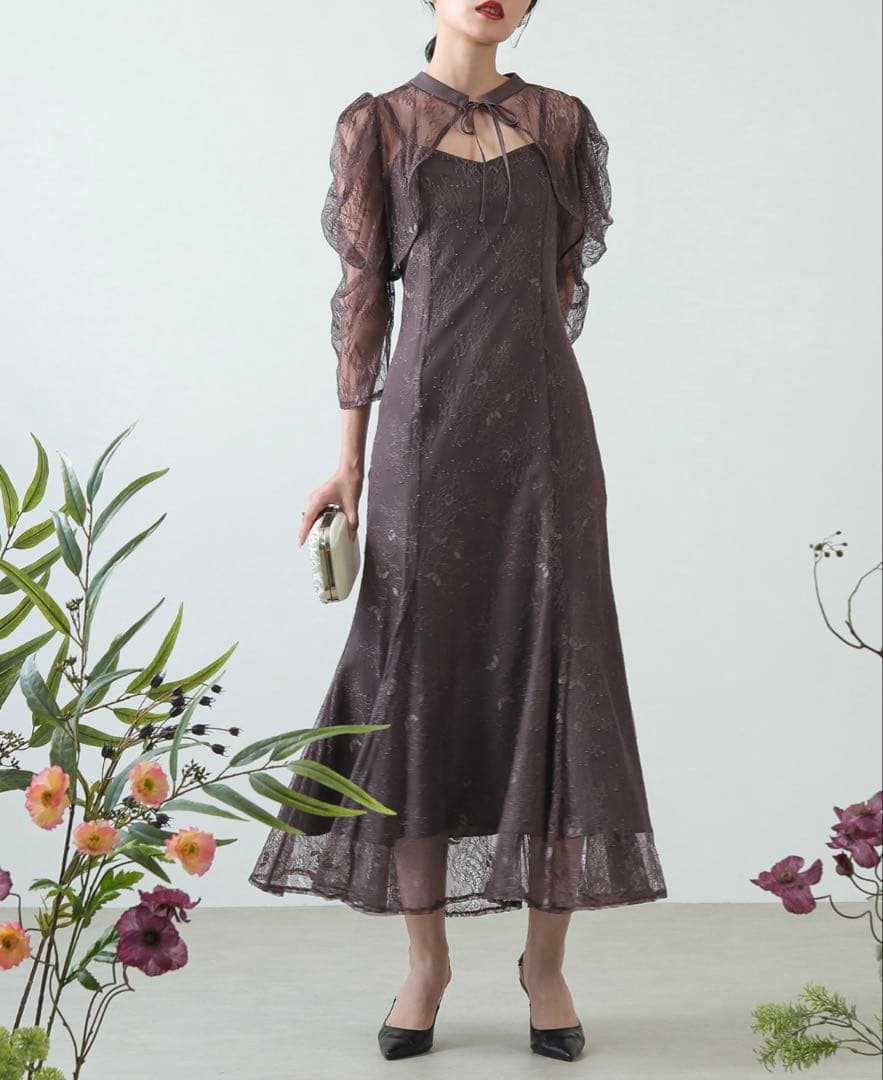 kana レースボレロセット 2点 セット オケージョンドレス