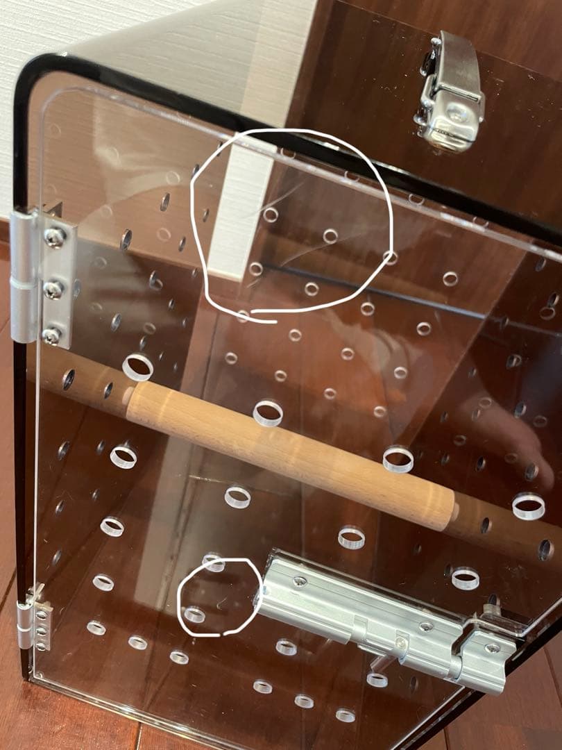 BIRDMORE製　アクリルキャリーL 大型用