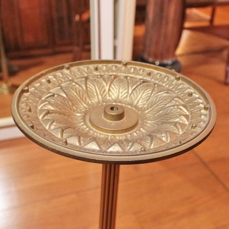 ゴールド 喫煙台 アッシュトレイ 灰皿 高さ69cm 222-1208