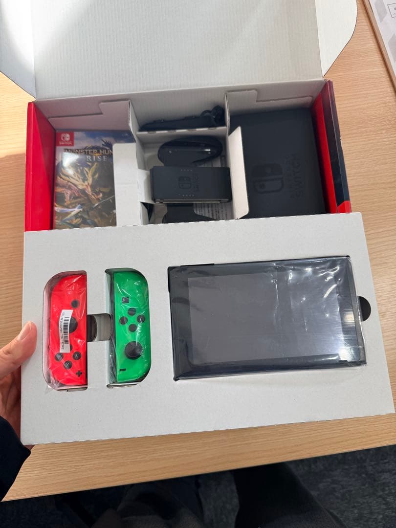 Nintendo Switch 本体 モンスターハンターライズ ソフトセット