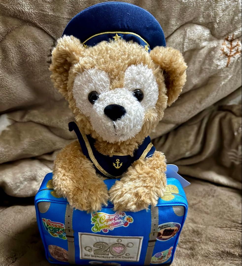 ディズニー　ダッフィー　20周年記念　ぬいぐるみ　2