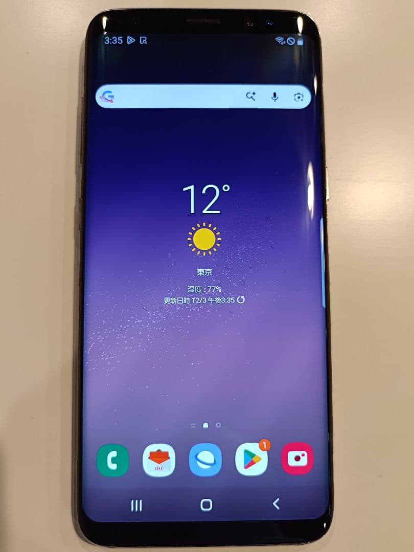 ※液晶割れ無し※　Galaxy S8　SCV36　au