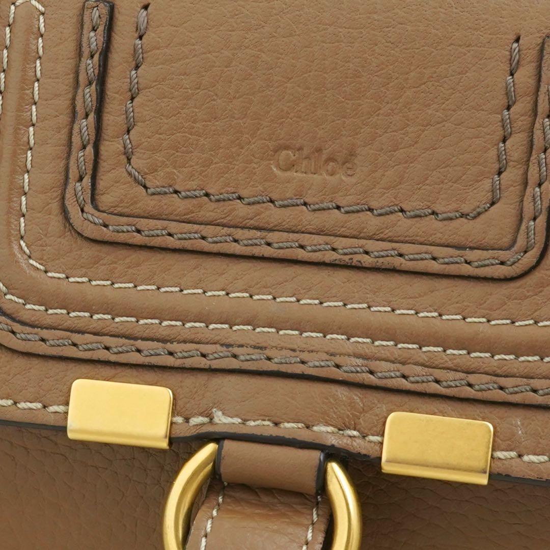 ✨極上美品・箱保存袋付き✨　Chloe クロエ　三つ折り　マーシー　チャーム