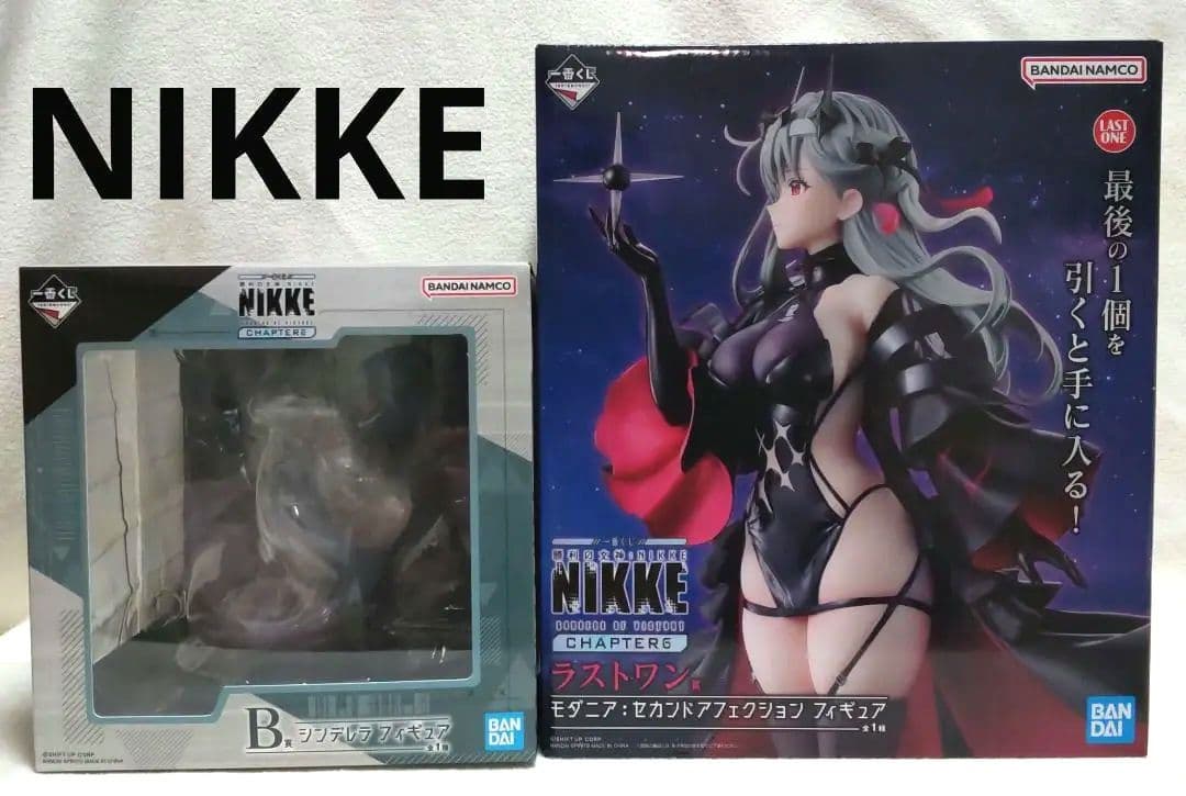 一番くじ　勝利の女神　:　NIKKE フィギュア　Ｂ賞　ラストワン　2点